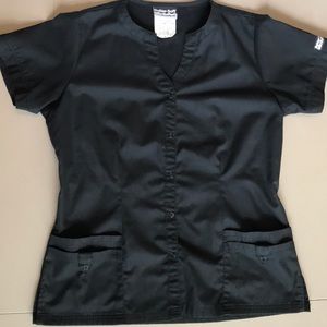 Black Butter Soft Scrub Tops